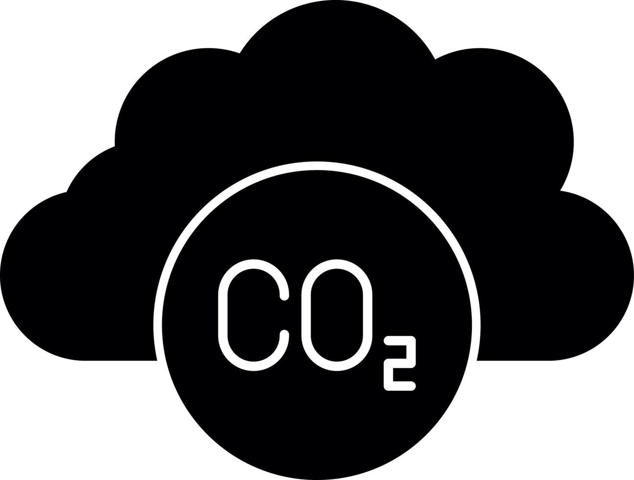 Carbondioxide Vector Icon Design