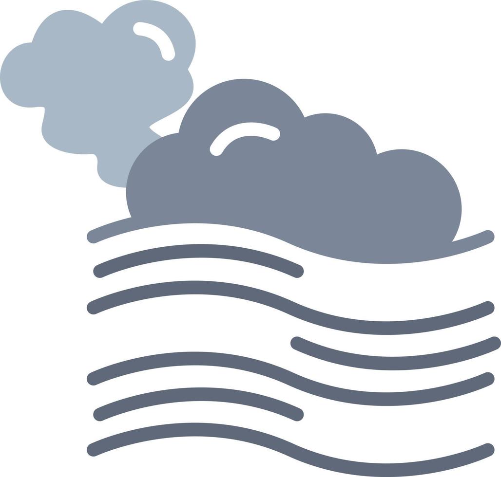 Fog Vector Icon Design