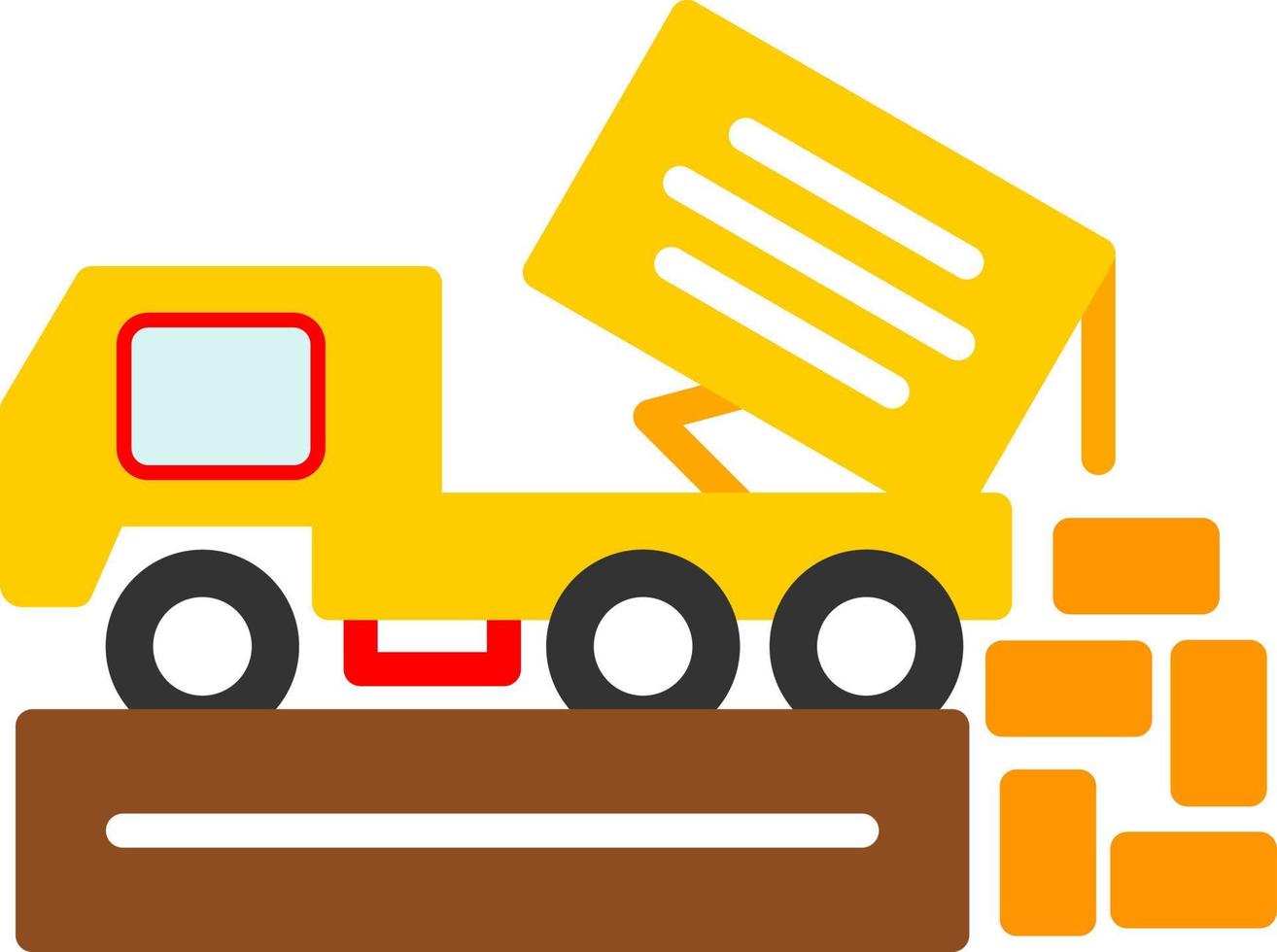 Landfill Vector Icon Design