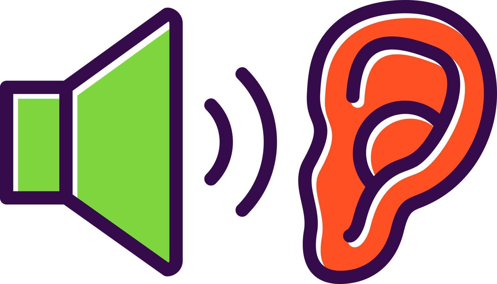 Noise Pollution Vector Icon Design