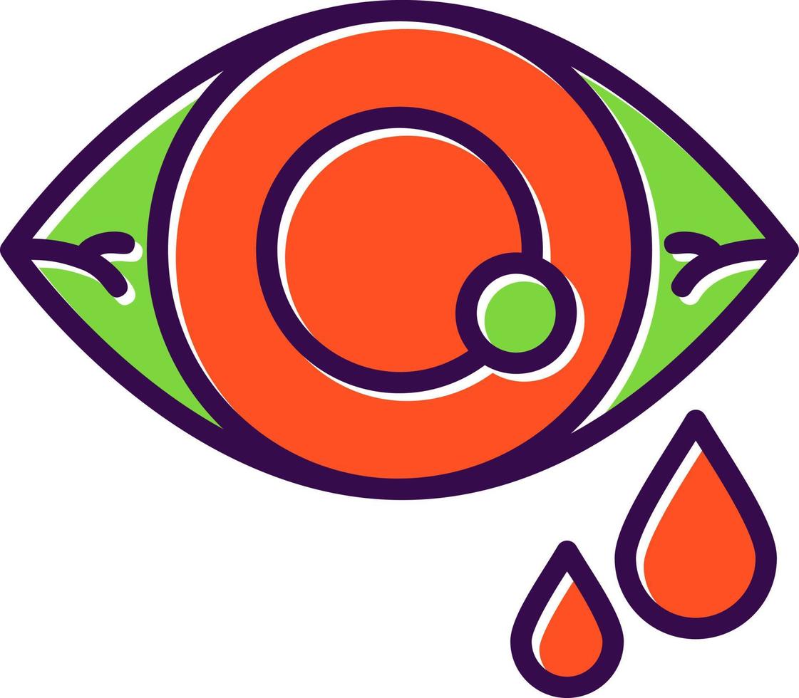 Conjunctivitis Vector Icon Design