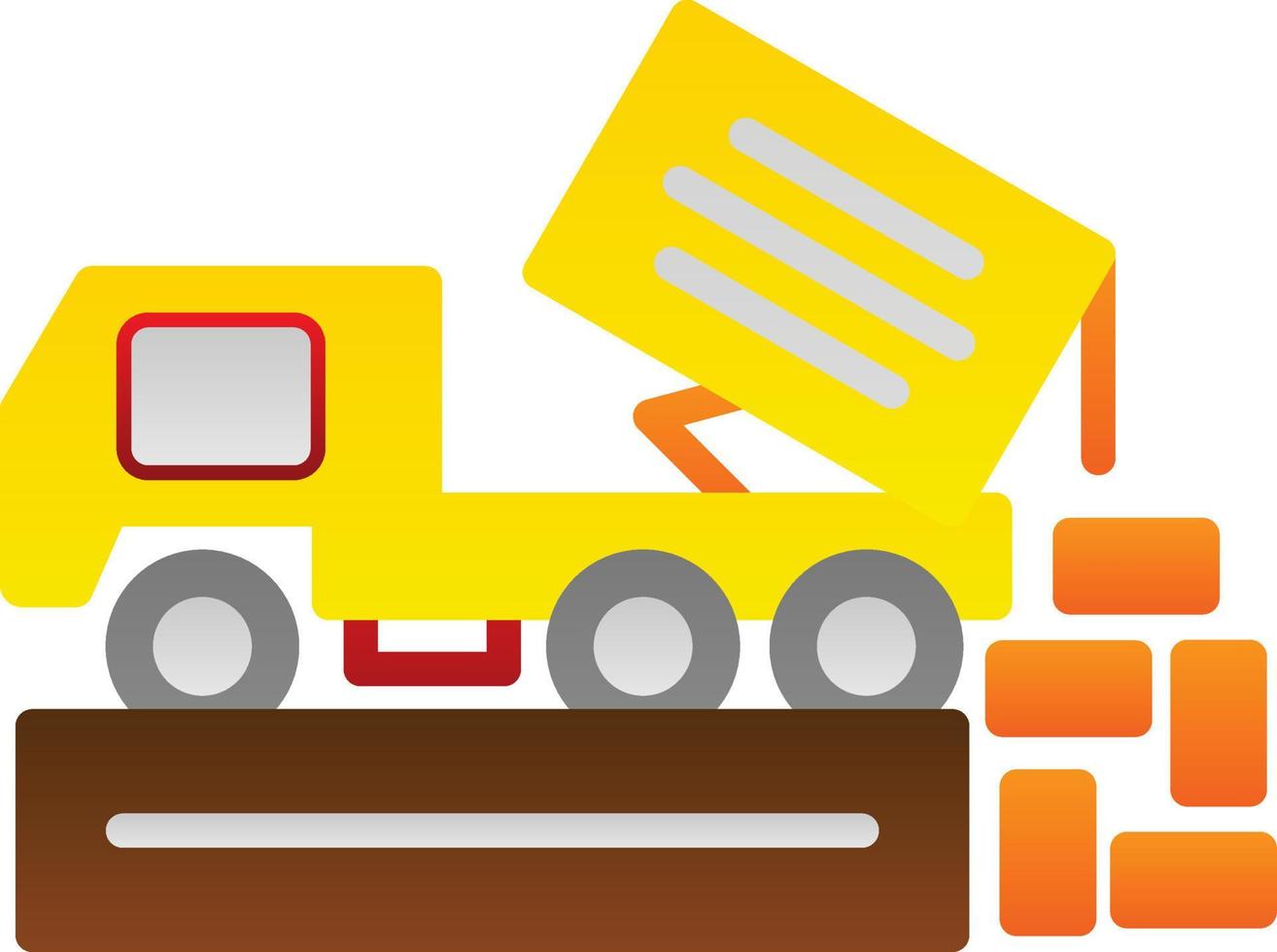Landfill Vector Icon Design