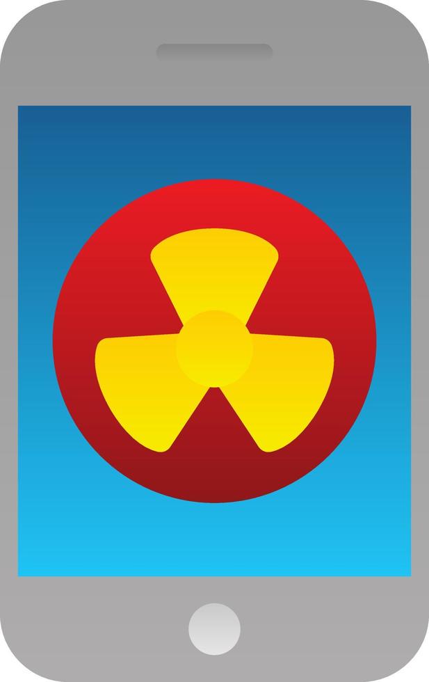 Radioactive Vector Icon Design