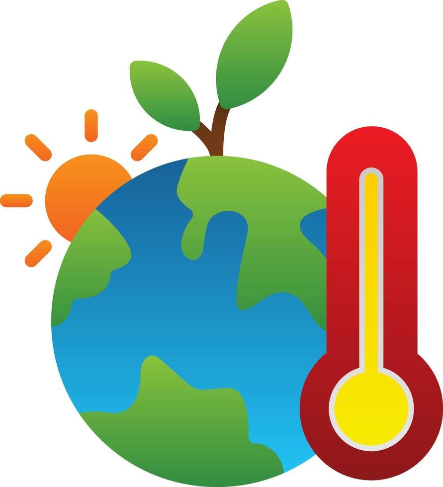 Climate Change Vector Icon Design