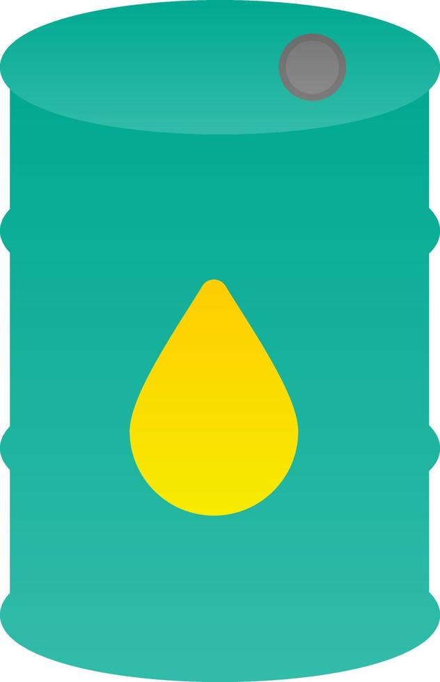 diseño de icono de vector de barril de aceite