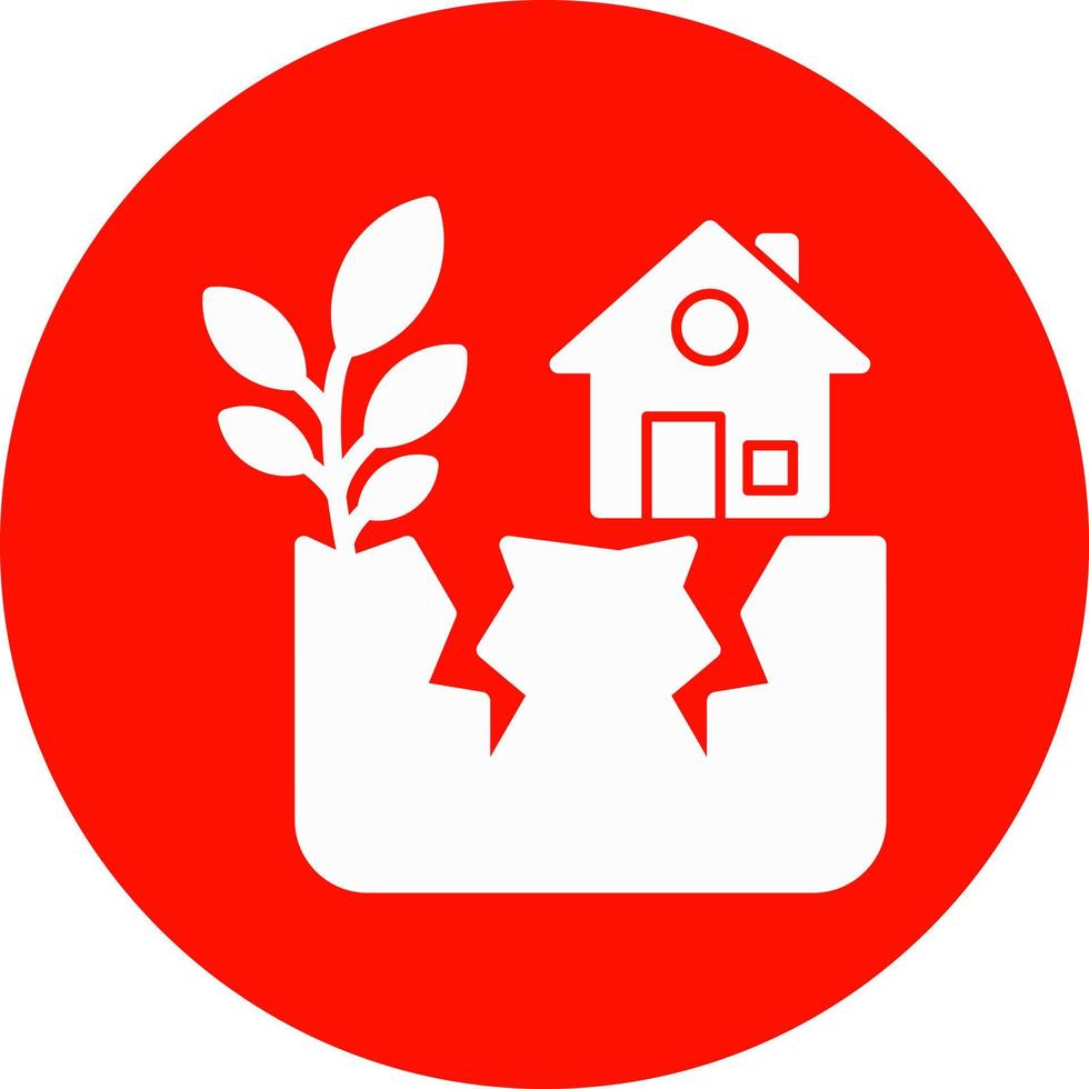 Disaster Vector Icon Design