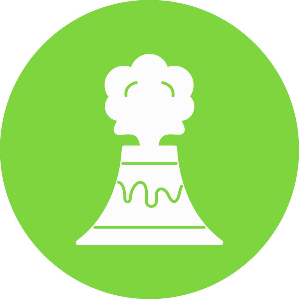 Volcano Vector Icon Design