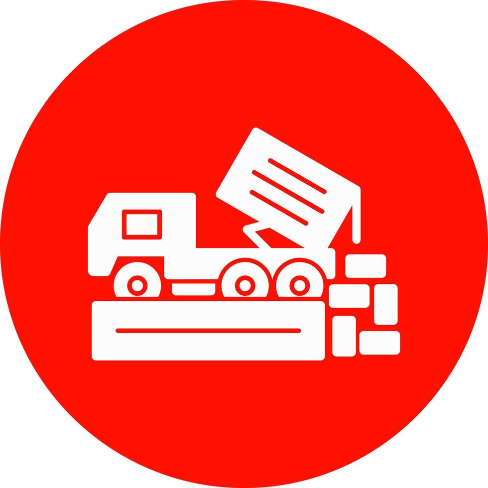 Landfill Vector Icon Design