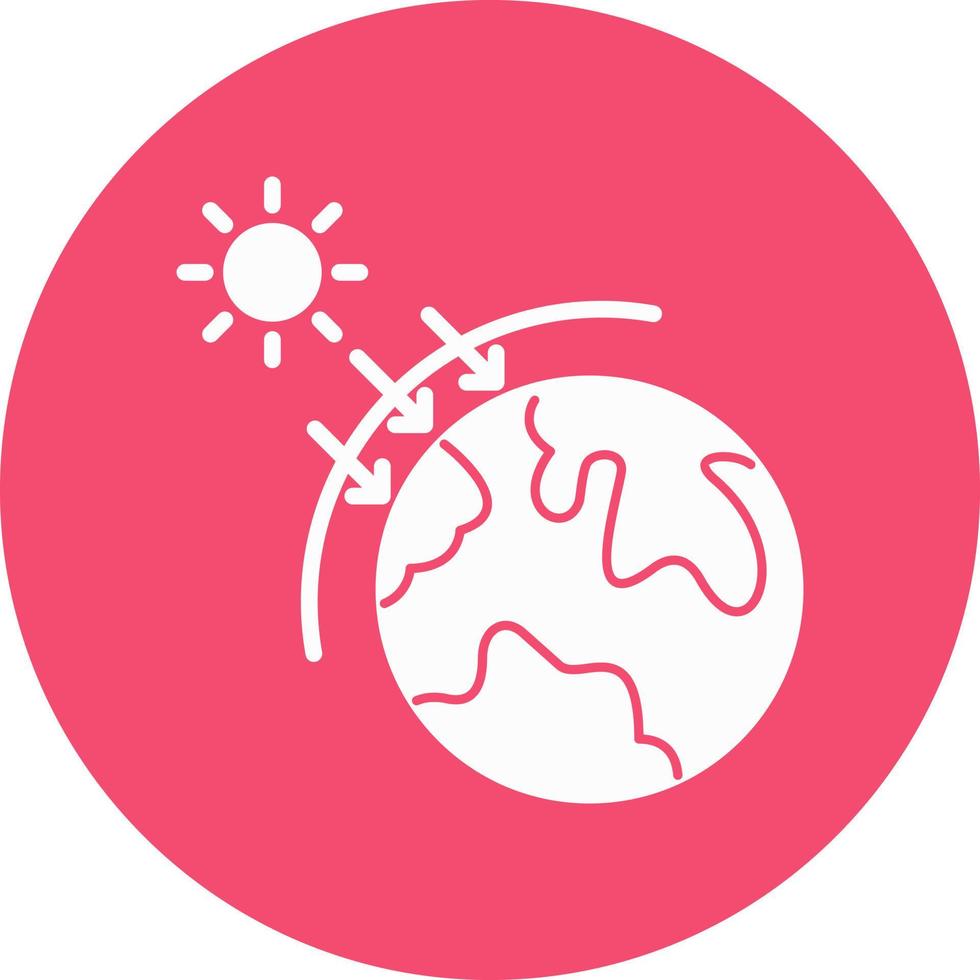 Greenhouse Effect Vector Icon Design