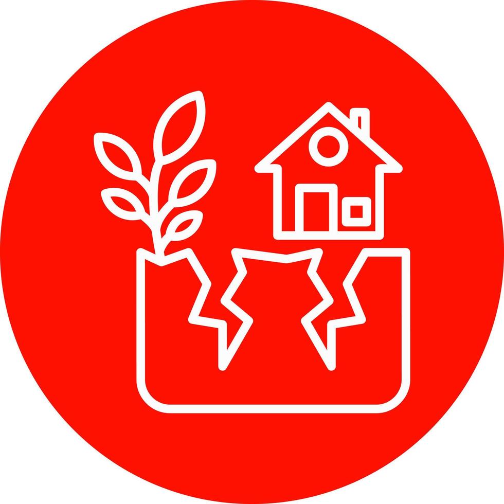 Disaster Vector Icon Design