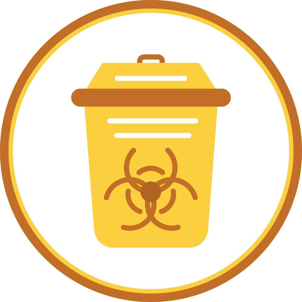 Toxic Waste Vector Icon Design