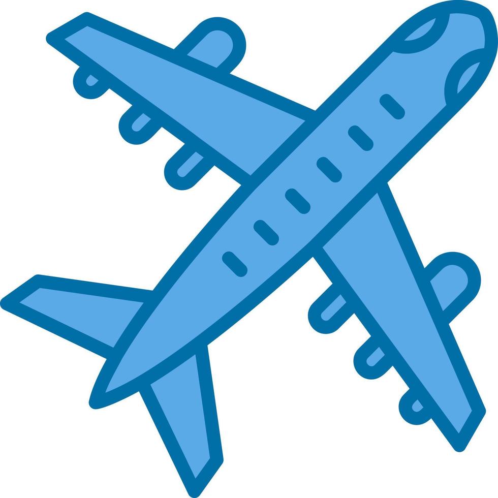 Plane Vector Icon Design