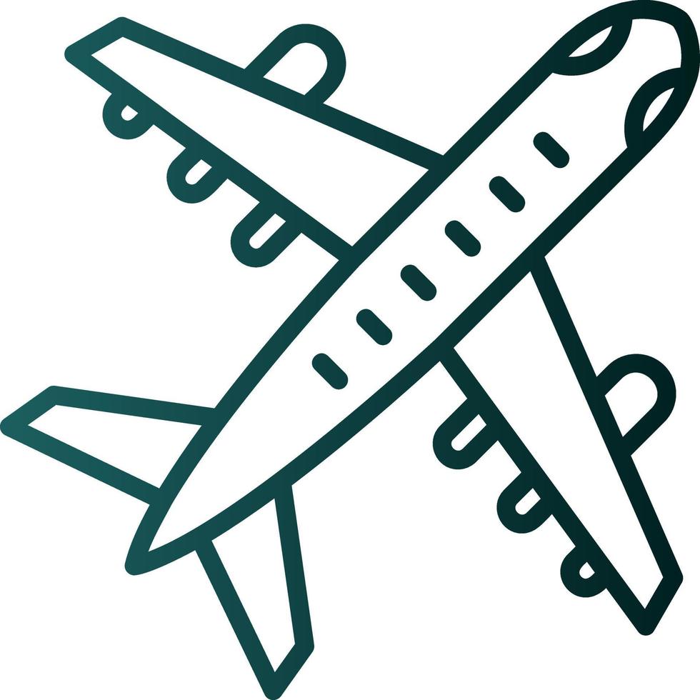 Plane Vector Icon Design