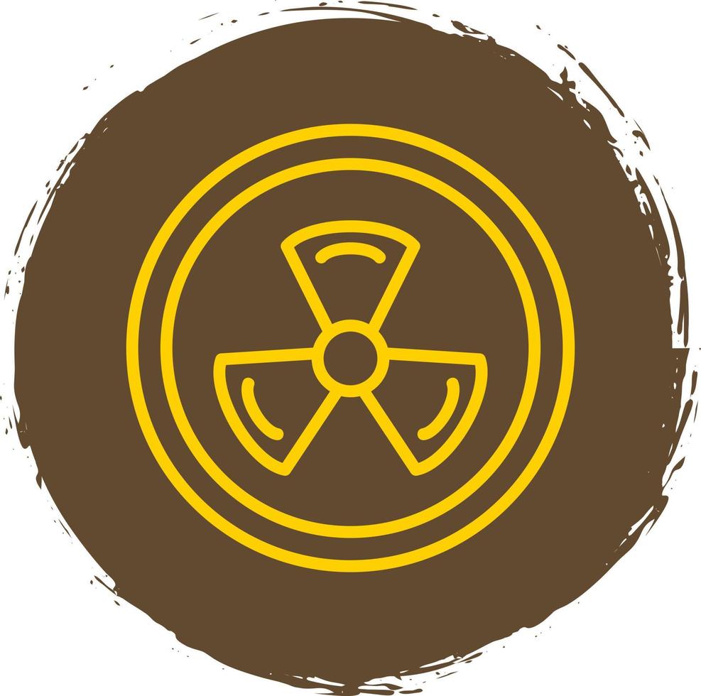 Radiation Vector Icon Design
