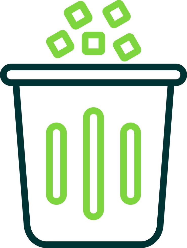 Litter Vector Icon Design