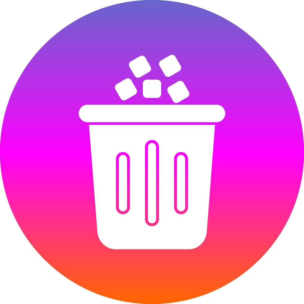 Litter Vector Icon Design