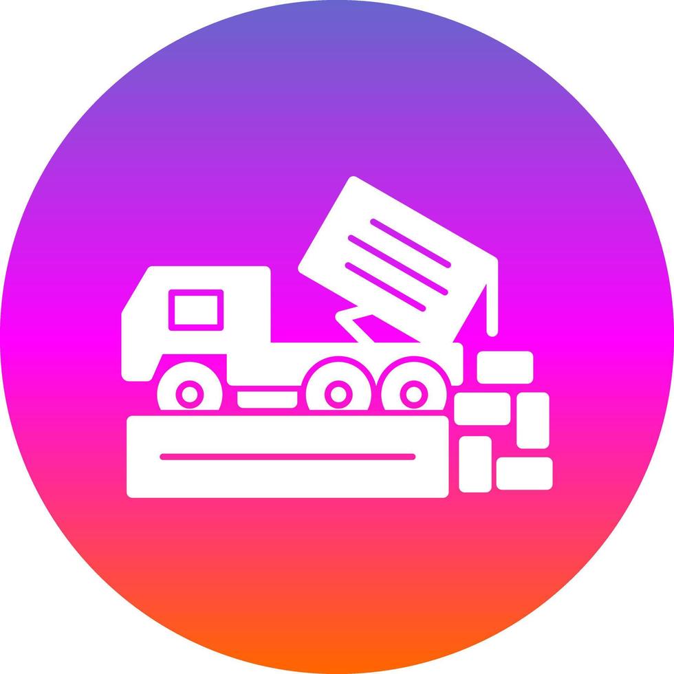 Landfill Vector Icon Design