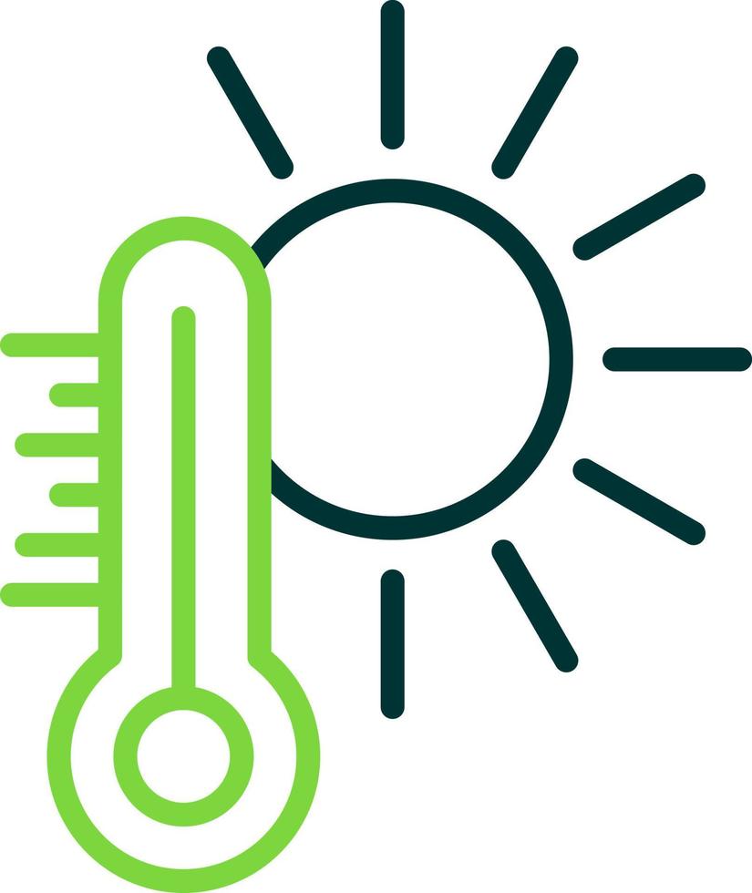Hot Weather Vector Icon Design