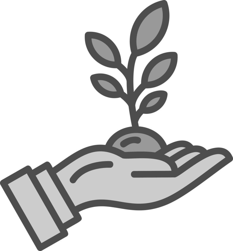 Save Plants Vector Icon Design