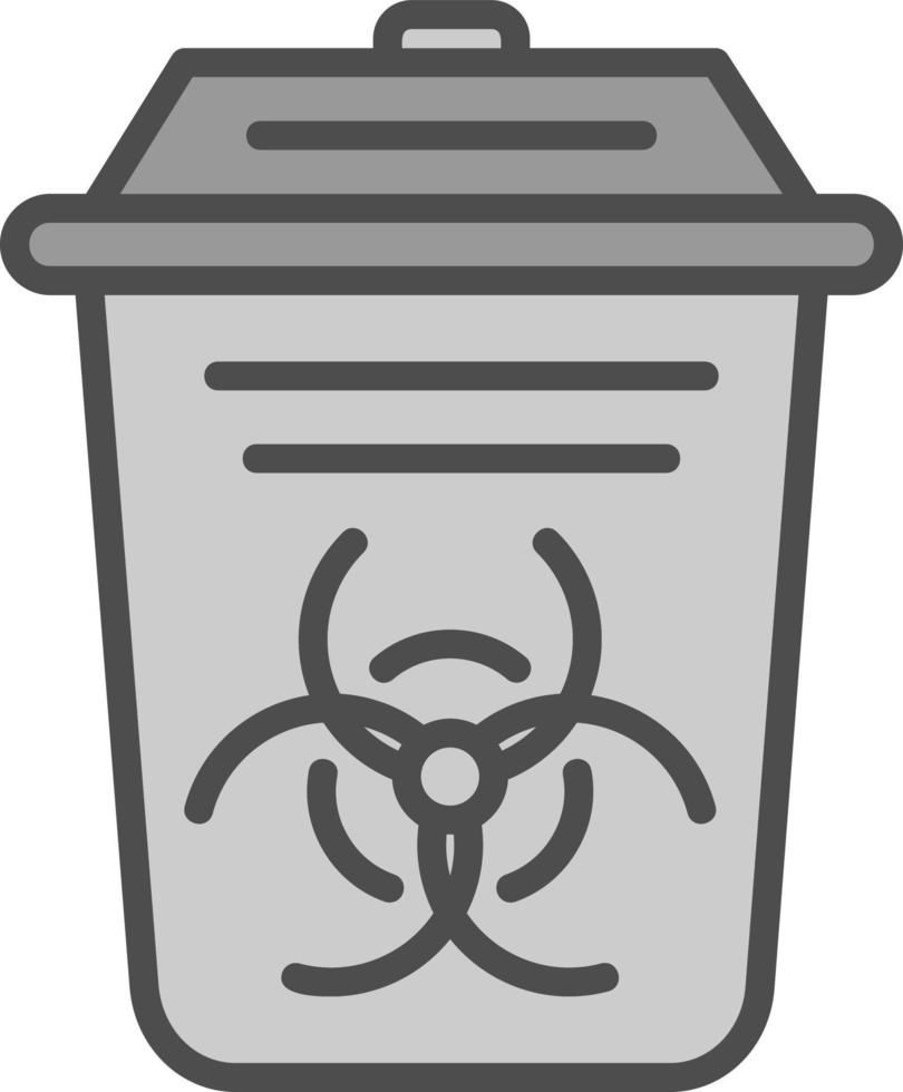 Toxic Waste Vector Icon Design