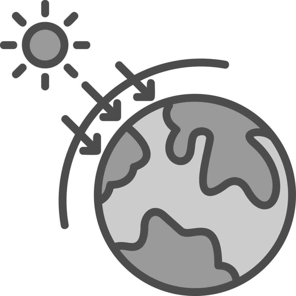 Greenhouse Effect Vector Icon Design