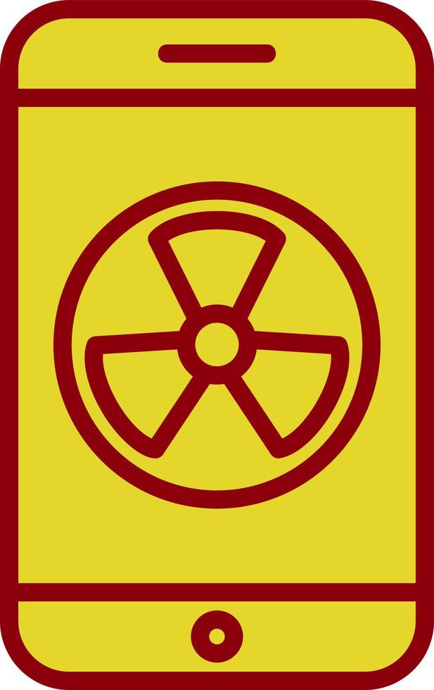 Radioactive Vector Icon Design