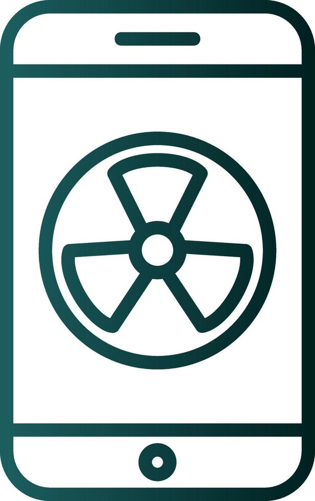 Radioactive Vector Icon Design