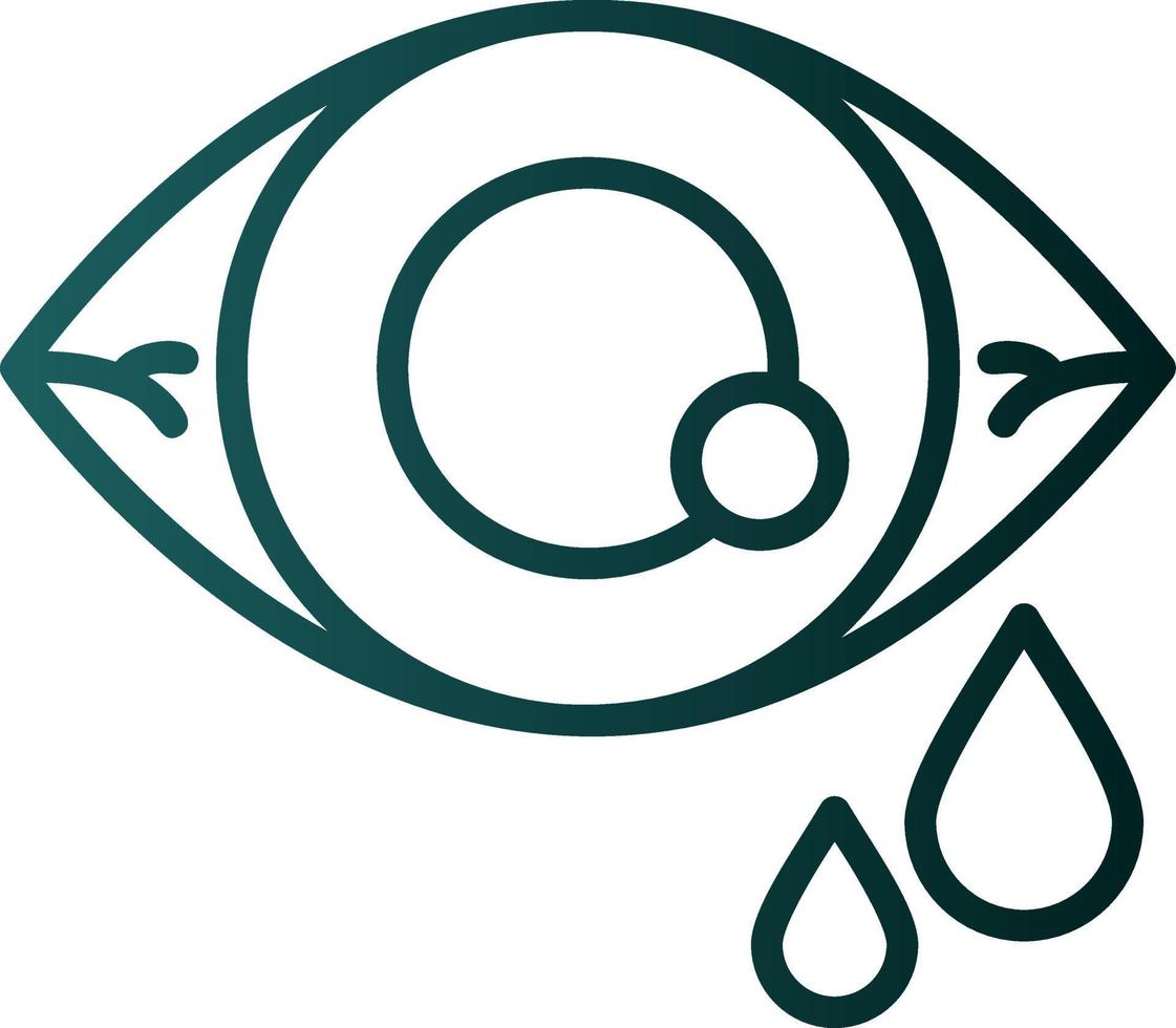 Conjunctivitis Vector Icon Design