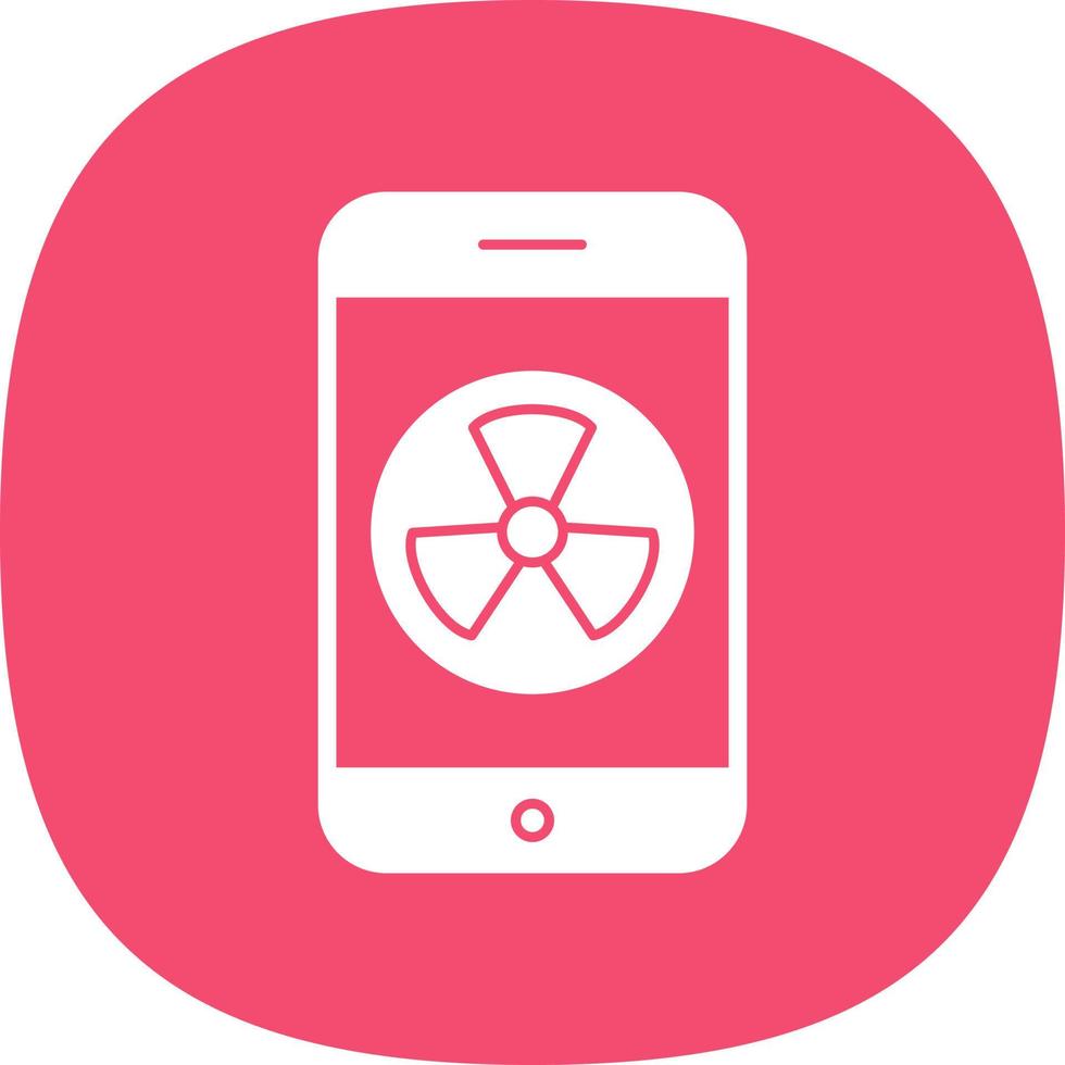 Radioactive Vector Icon Design