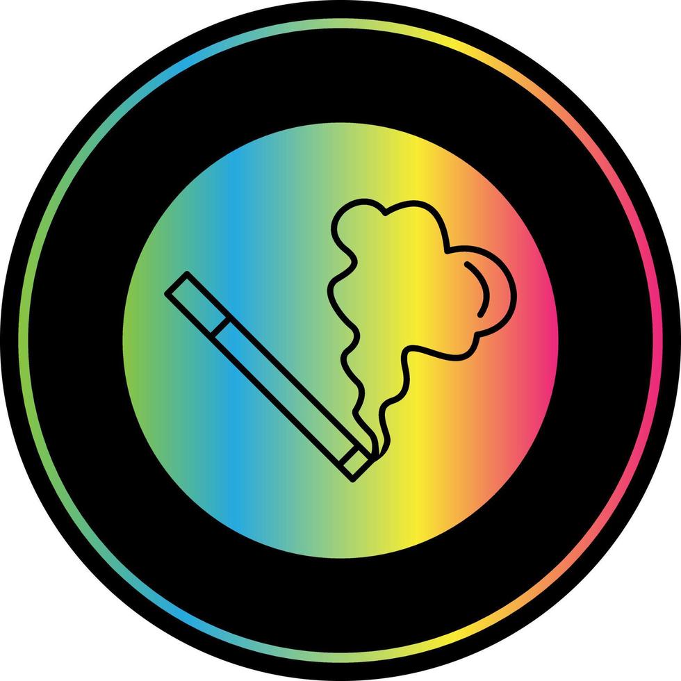 Smoke Vector Icon Design