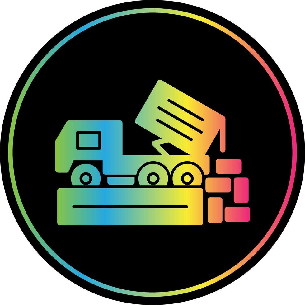 Landfill Vector Icon Design