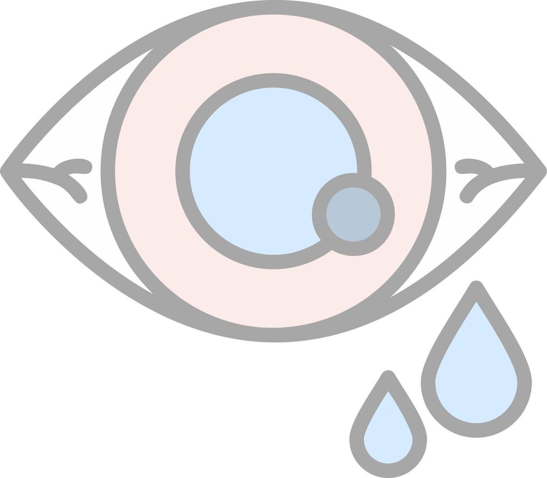 diseño de icono de vector de conjuntivitis