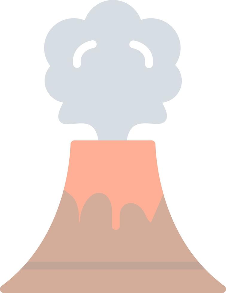 diseño de icono de vector de volcán