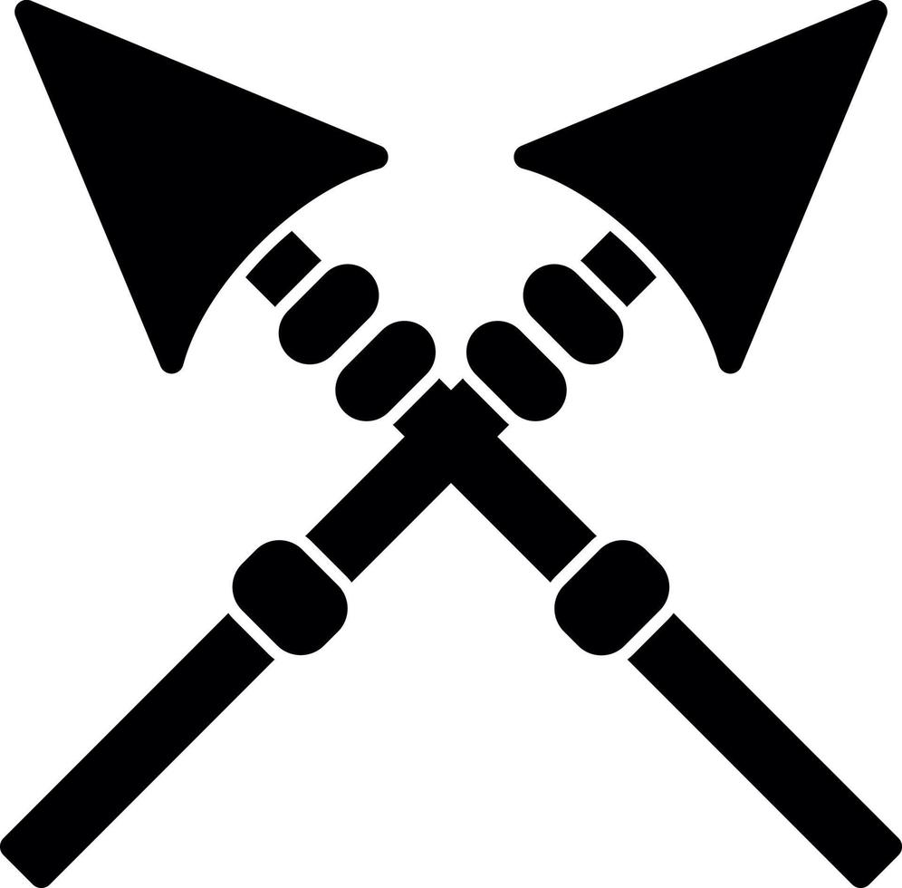 Lance Vector Icon Design
