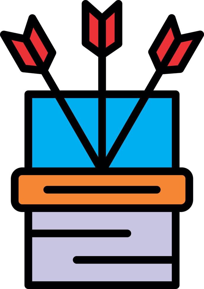 Quiver Vector Icon Design