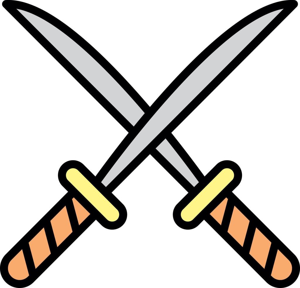 Rapier Vector Icon Design