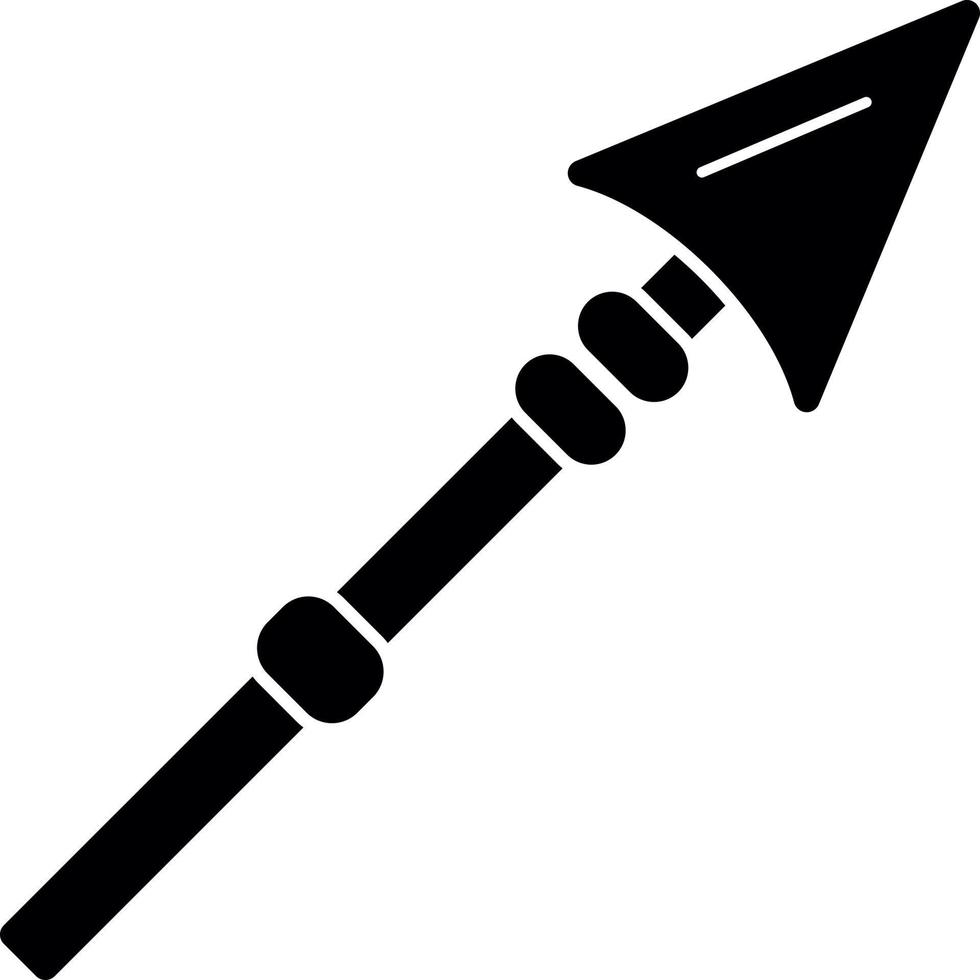 Spear Vector Icon Design