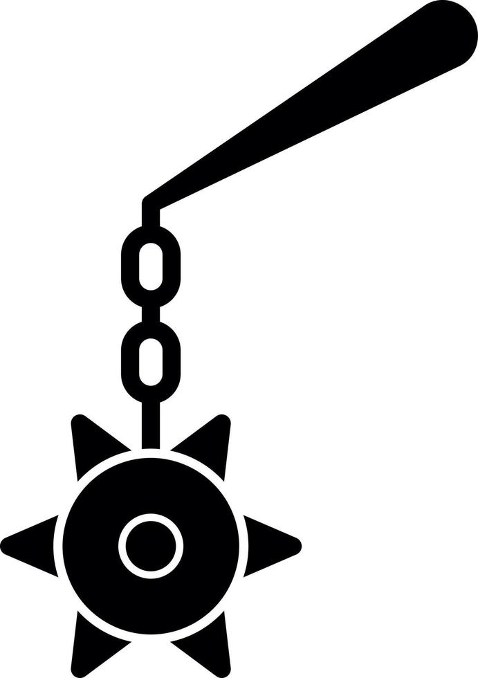 Mace Vector Icon Design