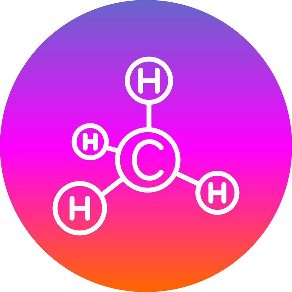 Methane Vector Icon Design