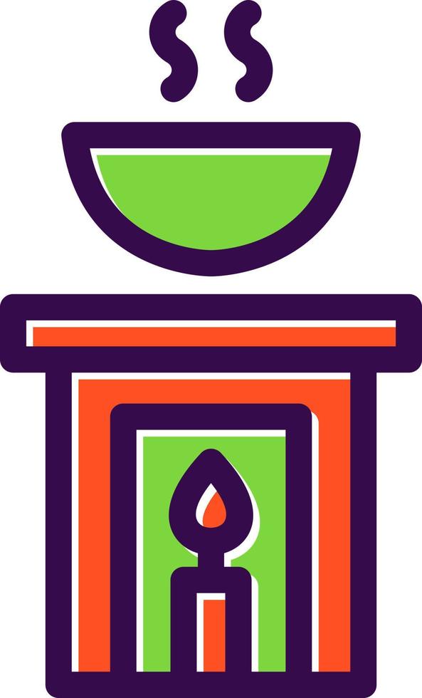 diseño de icono de vector de aromaterapia