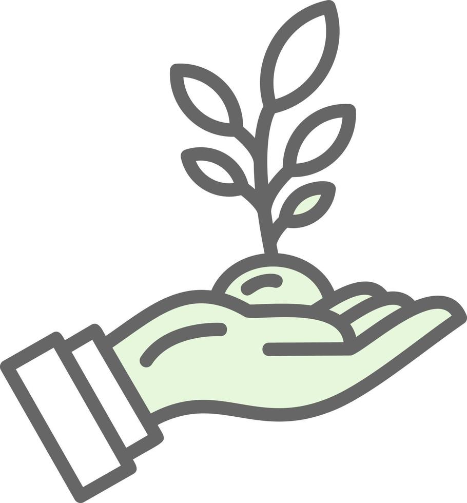 Save Plants Vector Icon Design