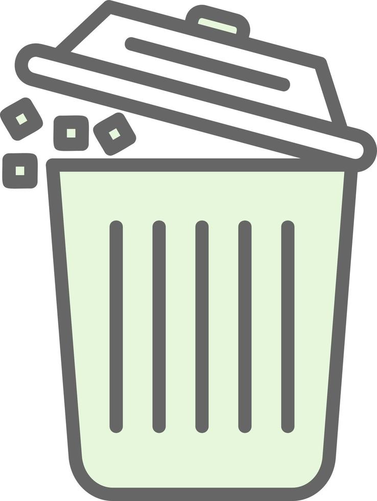 Trash Vector Icon Design