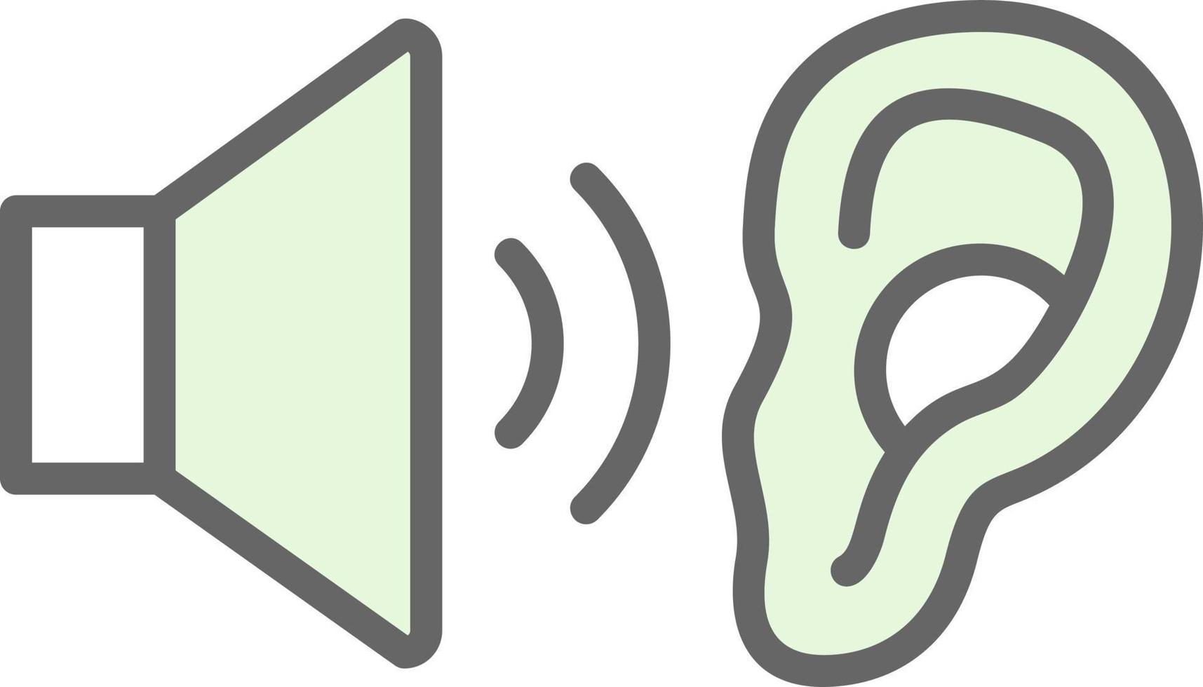 Noise Pollution Vector Icon Design