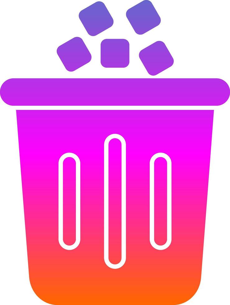 Litter Vector Icon Design