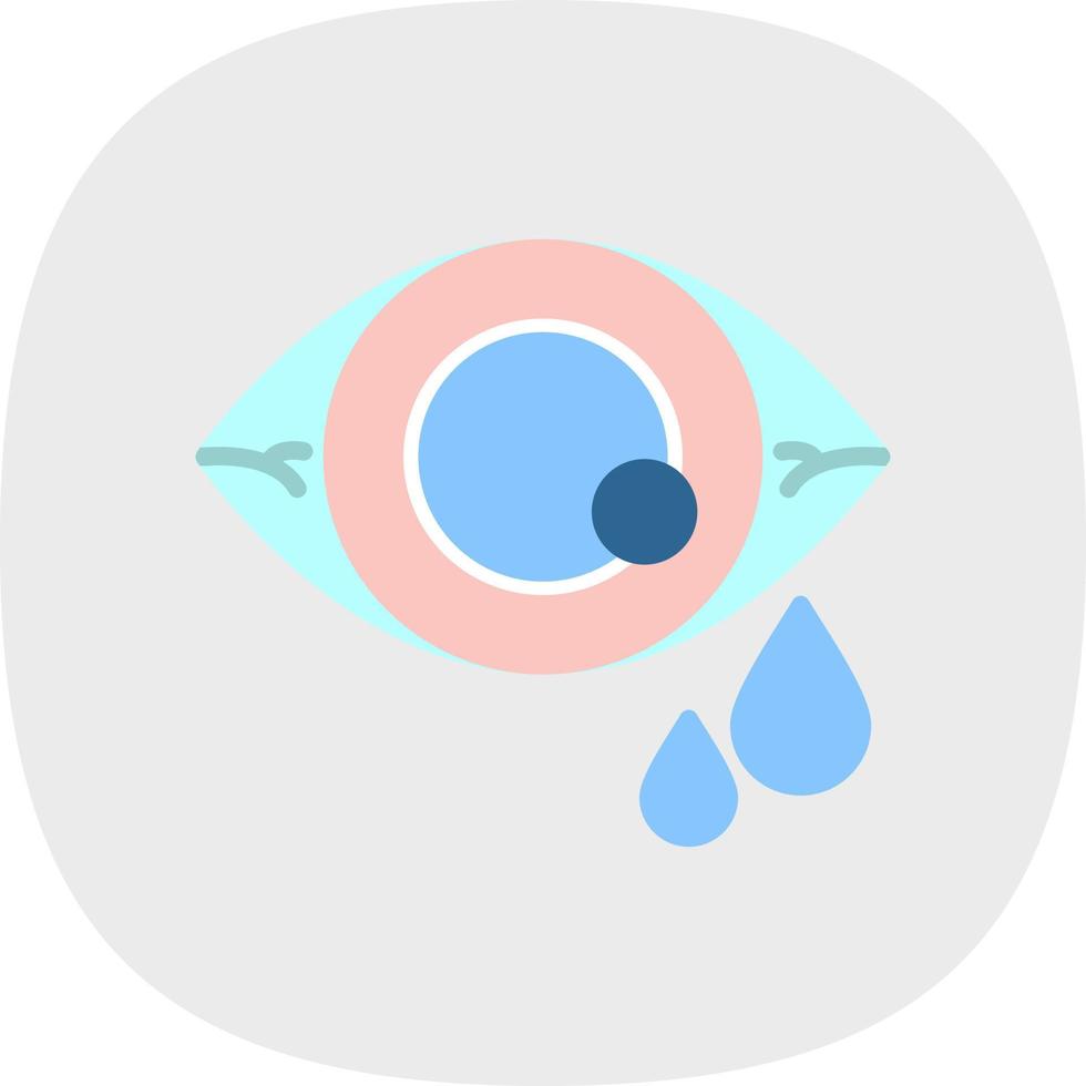 diseño de icono de vector de conjuntivitis