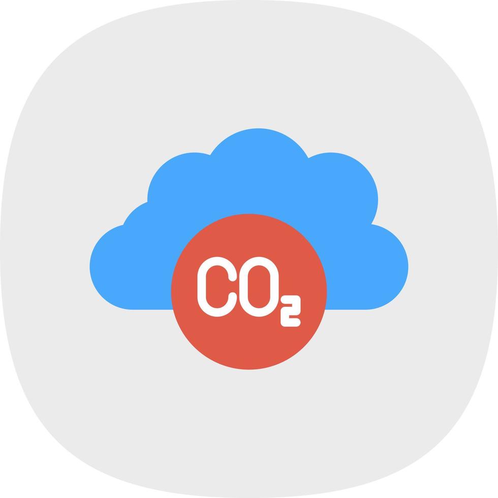 Carbondioxide Vector Icon Design