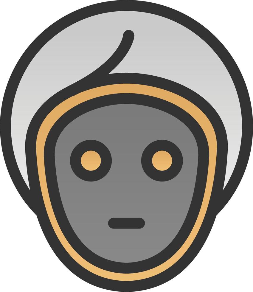 diseño de icono de vector de máscara facial
