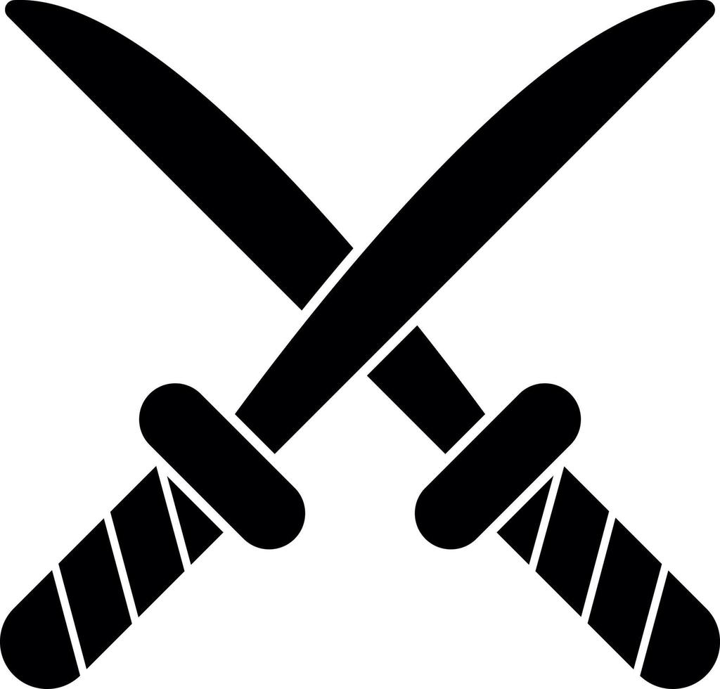 Rapier Vector Icon Design