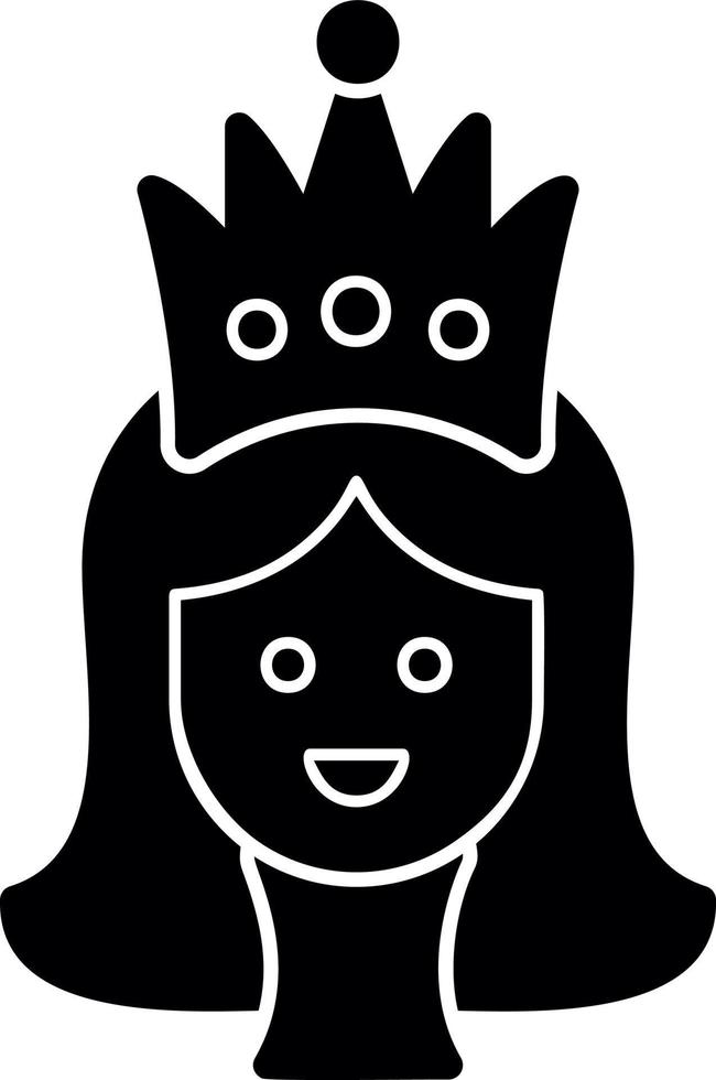 Princess Vector Icon Design