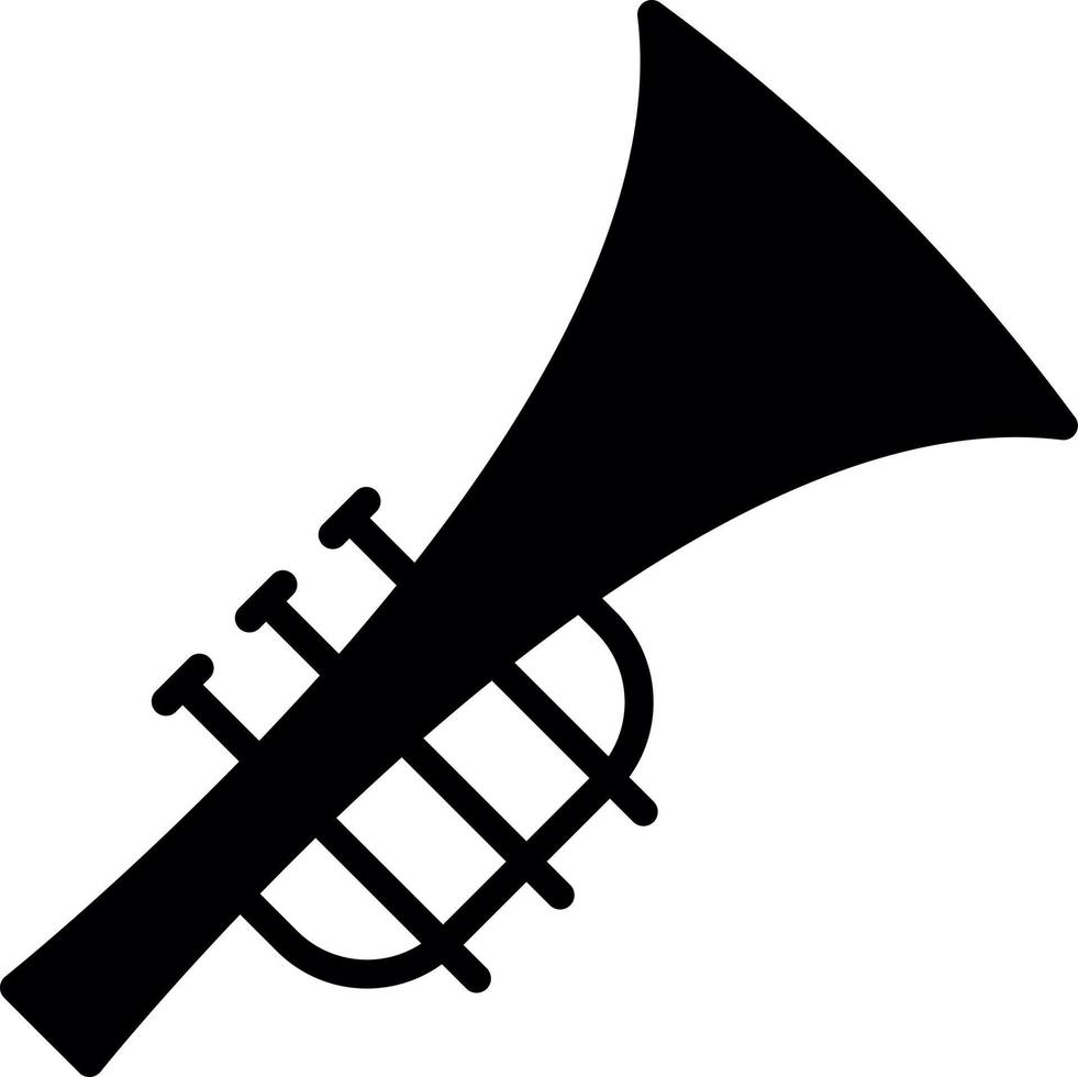 Trumpet Vector Icon Design